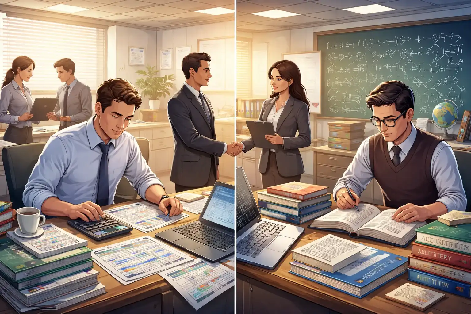 Practical Accounting vs Theoretical Accounting
